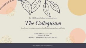 The 2020 Colloquium! The 2020 Colloquium!